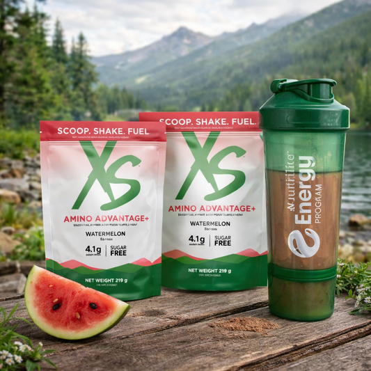 🥚Ensemble Amino Advantage+ XS – Acides aminés essentiels & shaker offert