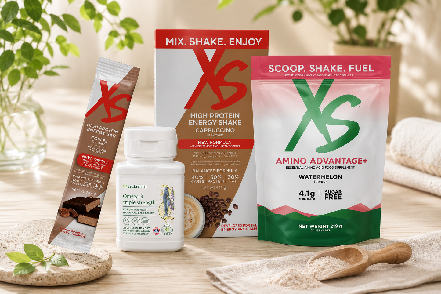 ⚡Energy Program Nutrilite™ – Ensemble Nutrition 40-30-30 Énergie & Vitalité