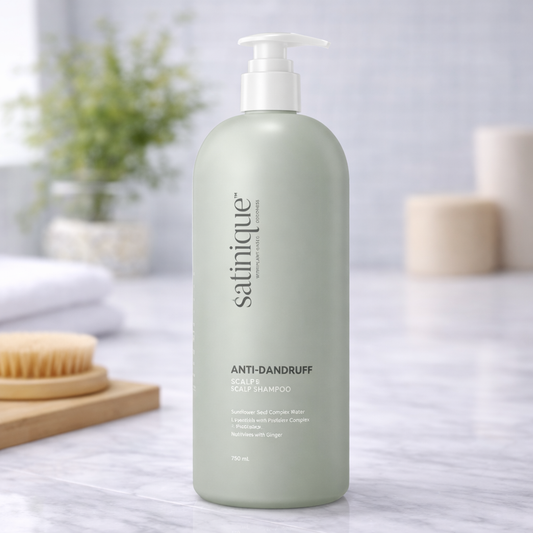 🧴Shampooing Anti Pelliculaire Satinique™ – Apaise & Réduit les Pellicules
