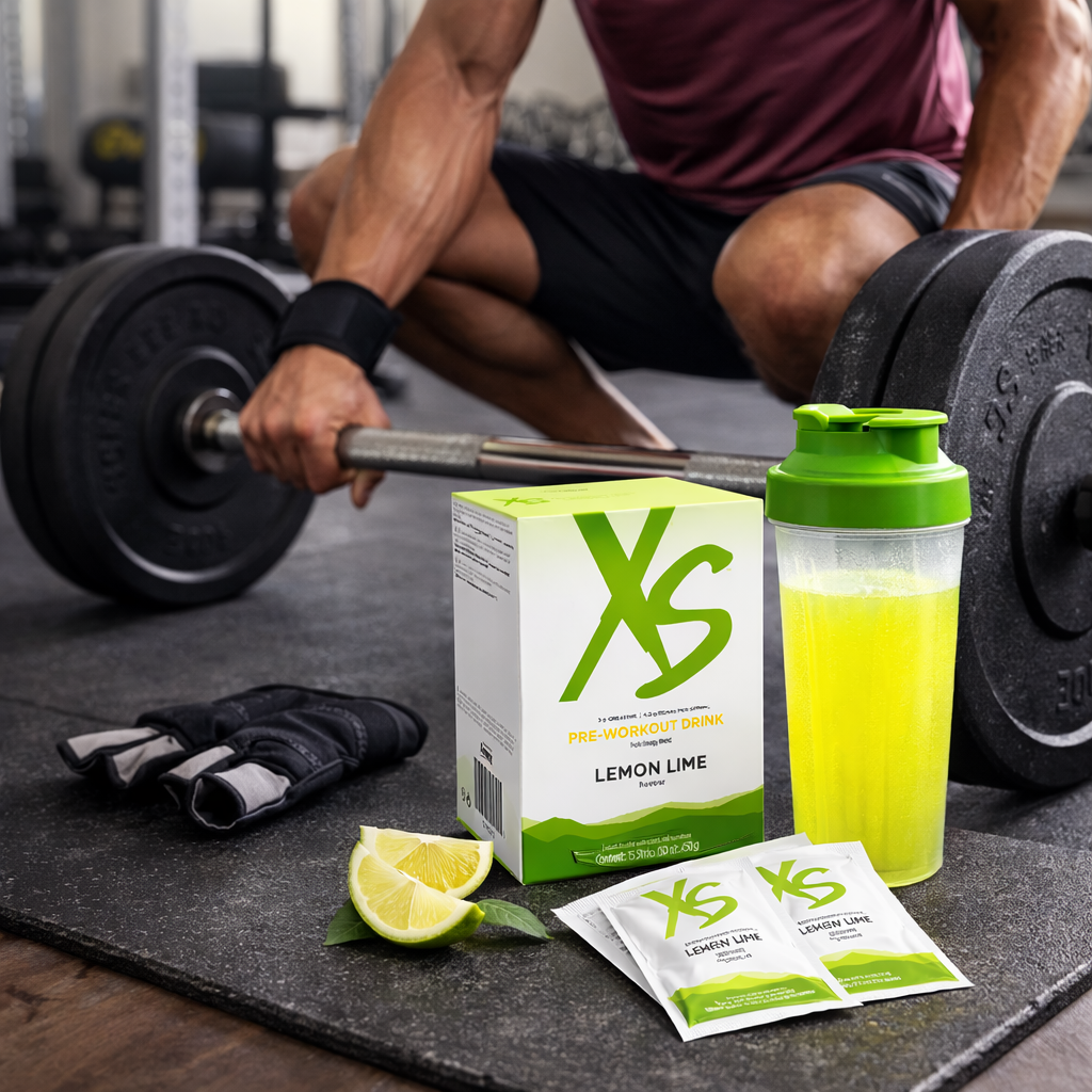 🏋️Boisson Pré Effort XS™ Citron & Citron Vert – Énergie avant l’entraînement