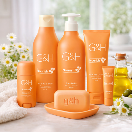 🧴g&h™ Amway – Soins corps et mains naturels pour toute la famille