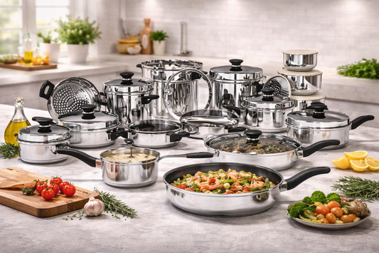 🥘Set Familial Prestige iCook™ – Batterie de cuisine saine | Beauteranature