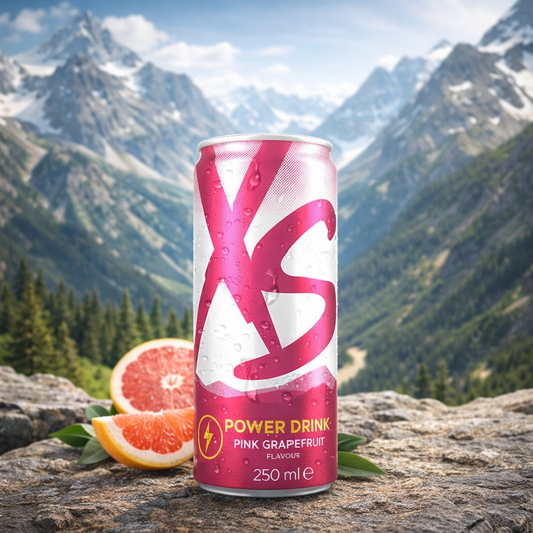 🍾Power Drink XS™ Orange Kumquat ou Grapefruit – Sans sucre, vitamines B & énergie