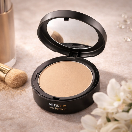 💎Compact rechargeable Ever Perfect™ Artistry – Fond de teint poudre