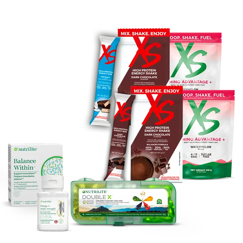 ⚡Energy Program Nutrilite™ : Ensemble Nutrition – Recharge Noix de Coco