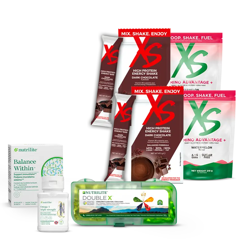 ⚡Energy Program Nutrilite™ : Ensemble Nutrition – Recharge Noix de Coco